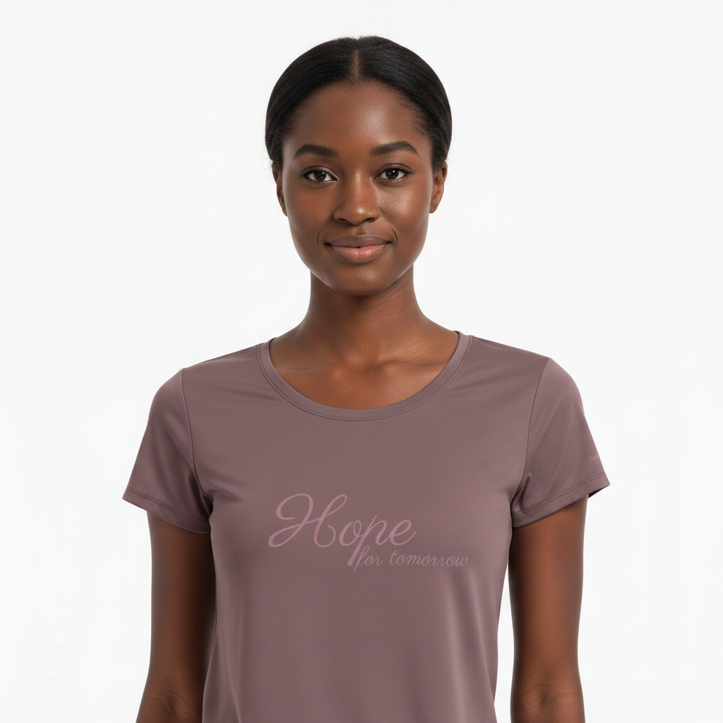 Hope for Tomorrow — Mauve Tee