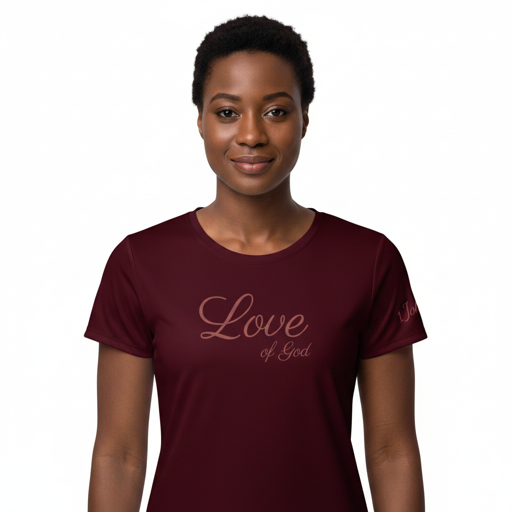 Love of God — Crimson/Burgundy Tee