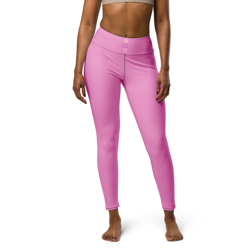 Hope for Tomorrow Script Leggings — Rose Pink