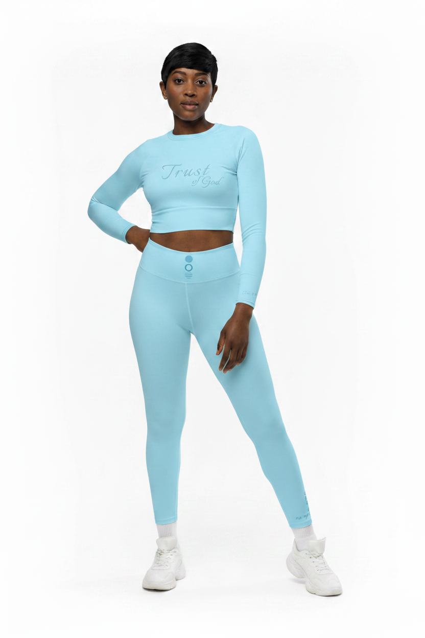 Sky Blue Trust in God Set